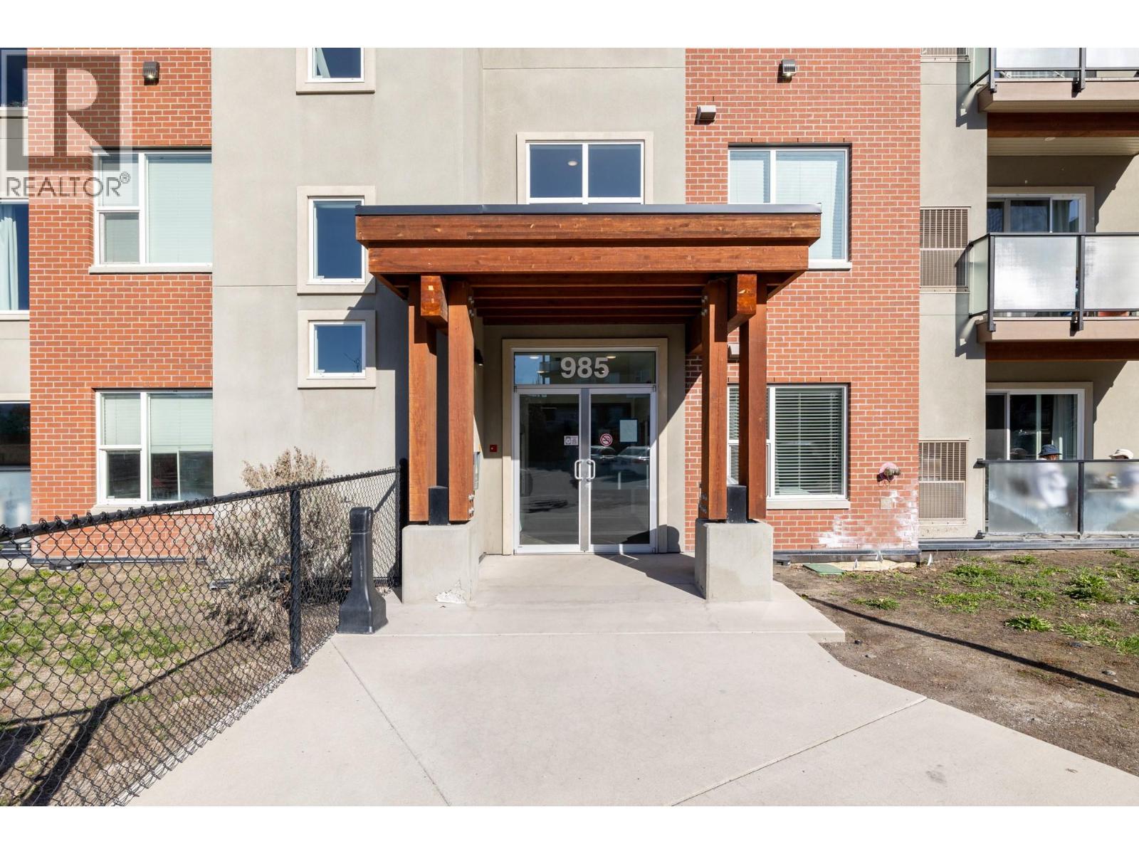 Secured entrance - 985 Academy Way Unit# 310, Kelowna, BC - Outdoor