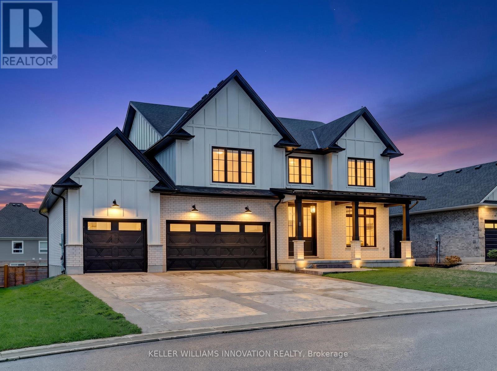 8 Edgeview Crescent W, Middlesex Centre, ON - Outdoor With Facade