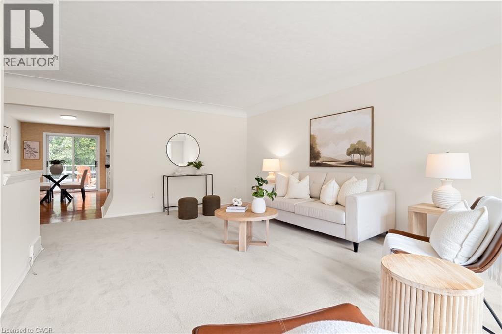 24 Grand Hill Drive, Kitchener, ON - Indoor Photo Showing Living Room