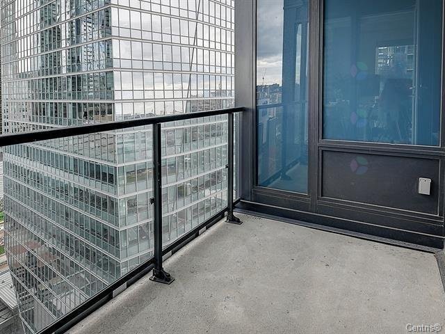 Balcony - 2207-1188 Rue St-Antoine O., Montréal (Ville-Marie), QC - With Exterior