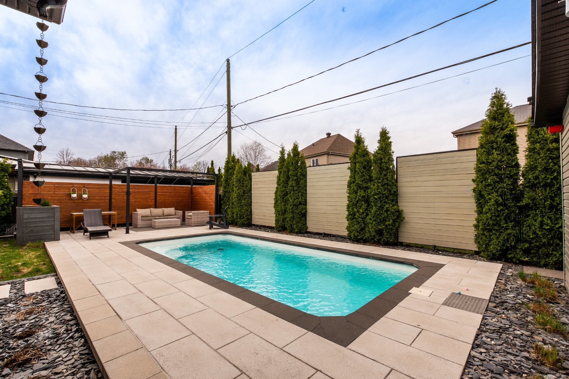 Pool - 1128 Rue Breux, Chambly, QC - Outdoor With In Ground Pool