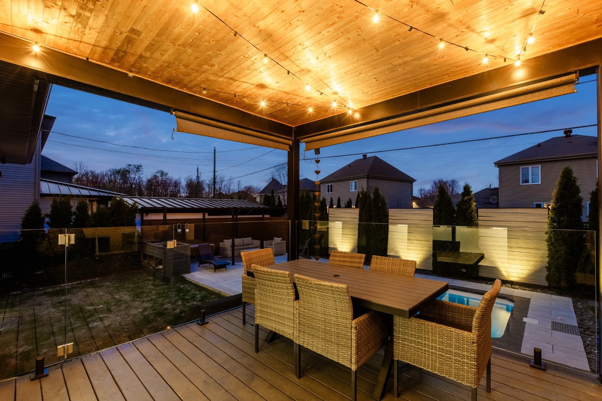 Patio - 1128 Rue Breux, Chambly, QC - Outdoor With Deck Patio Veranda With Exterior