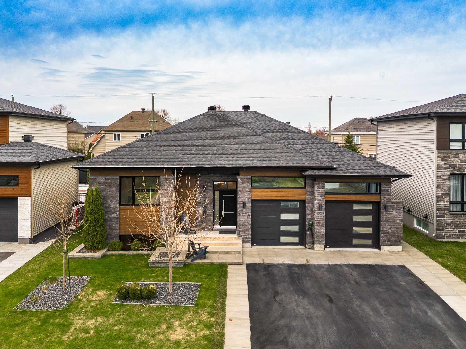 Aerial View - 1128 Rue Breux, Chambly, QC - Outdoor