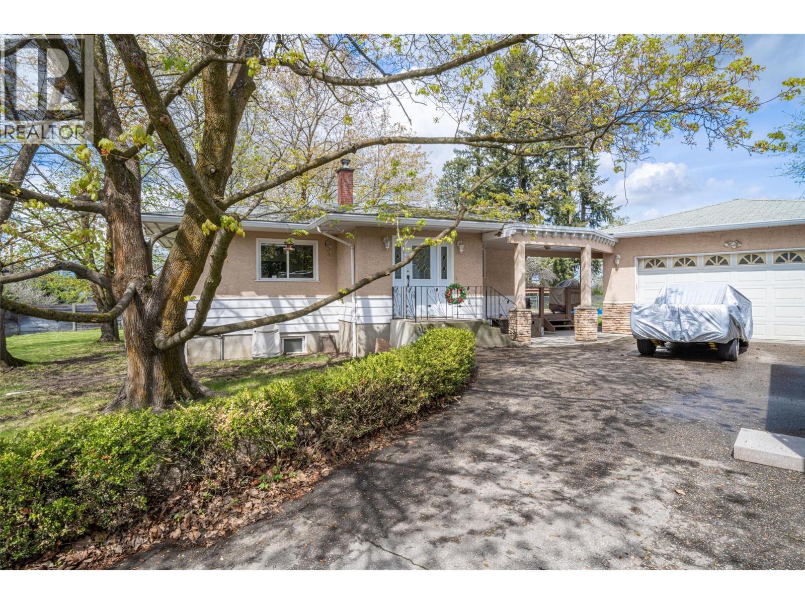 front of the house - 10003 6 Highway, Coldstream, BC