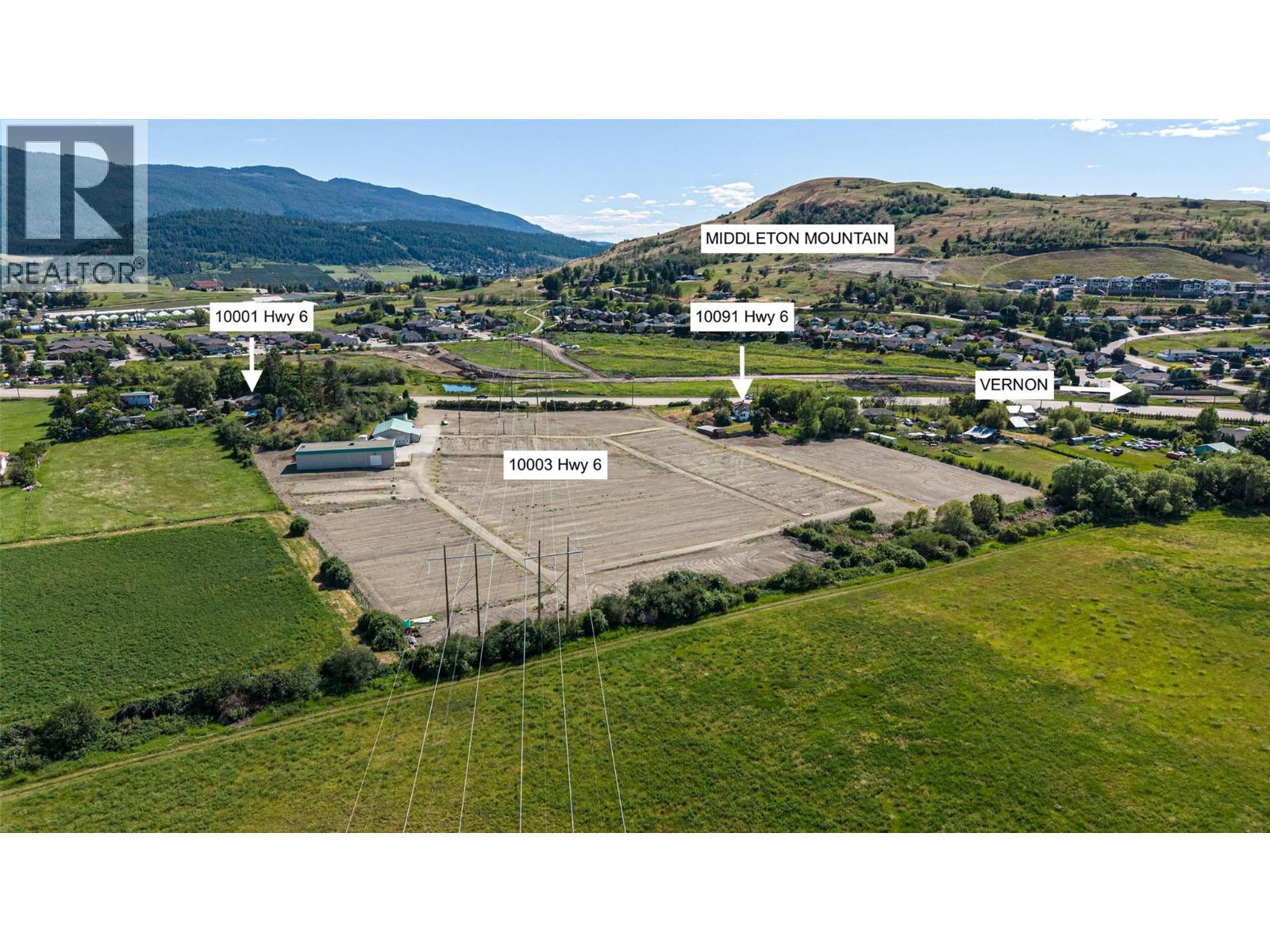 10001 & 10003 Hwy 6. 8.24 acre parcel - 10091 Hwy 6. - 10003 6 Highway, Coldstream, BC