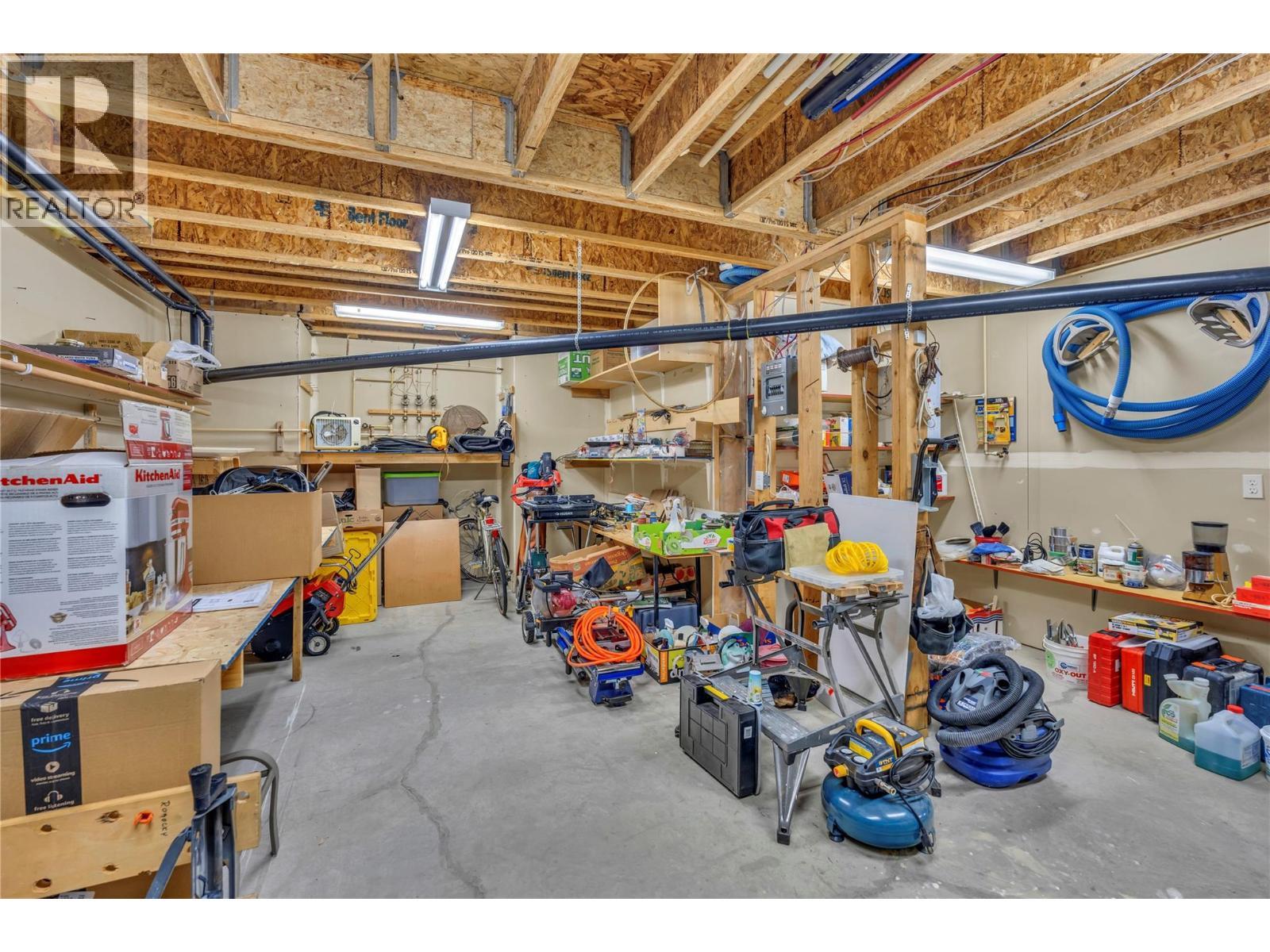202 Range Road, Kaleden, BC - Indoor Photo Showing Basement