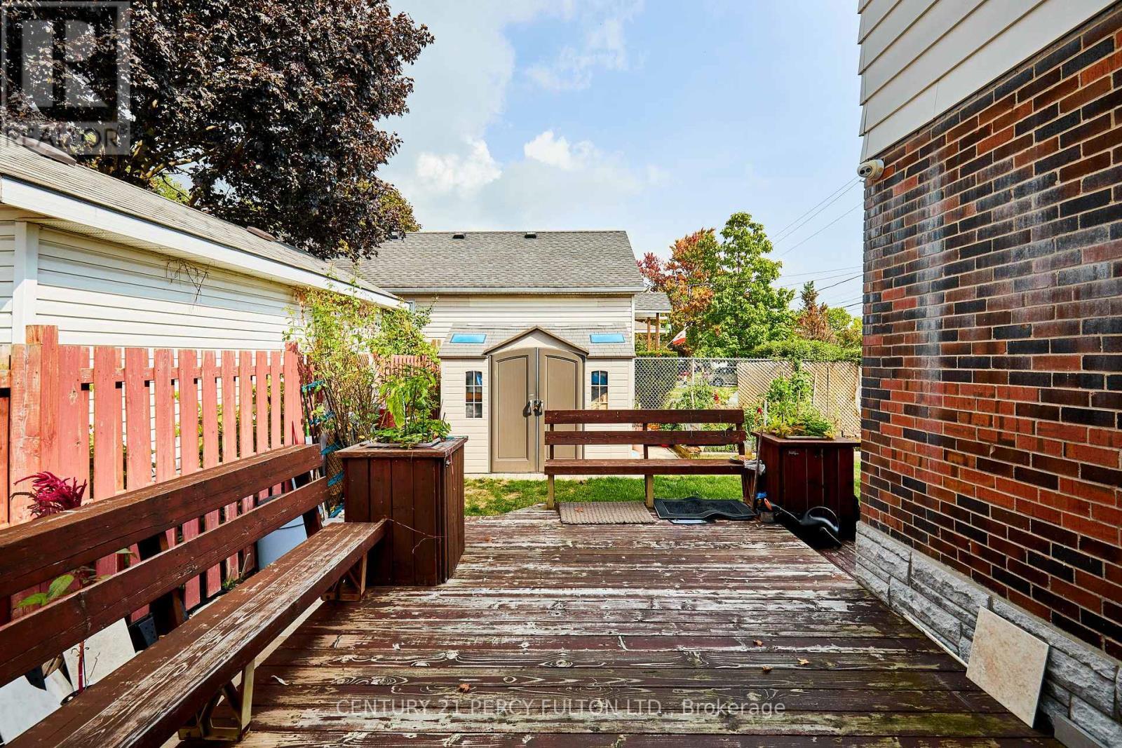 1349 Somerville Street N, Oshawa, ON - Outdoor With Deck Patio Veranda With Exterior