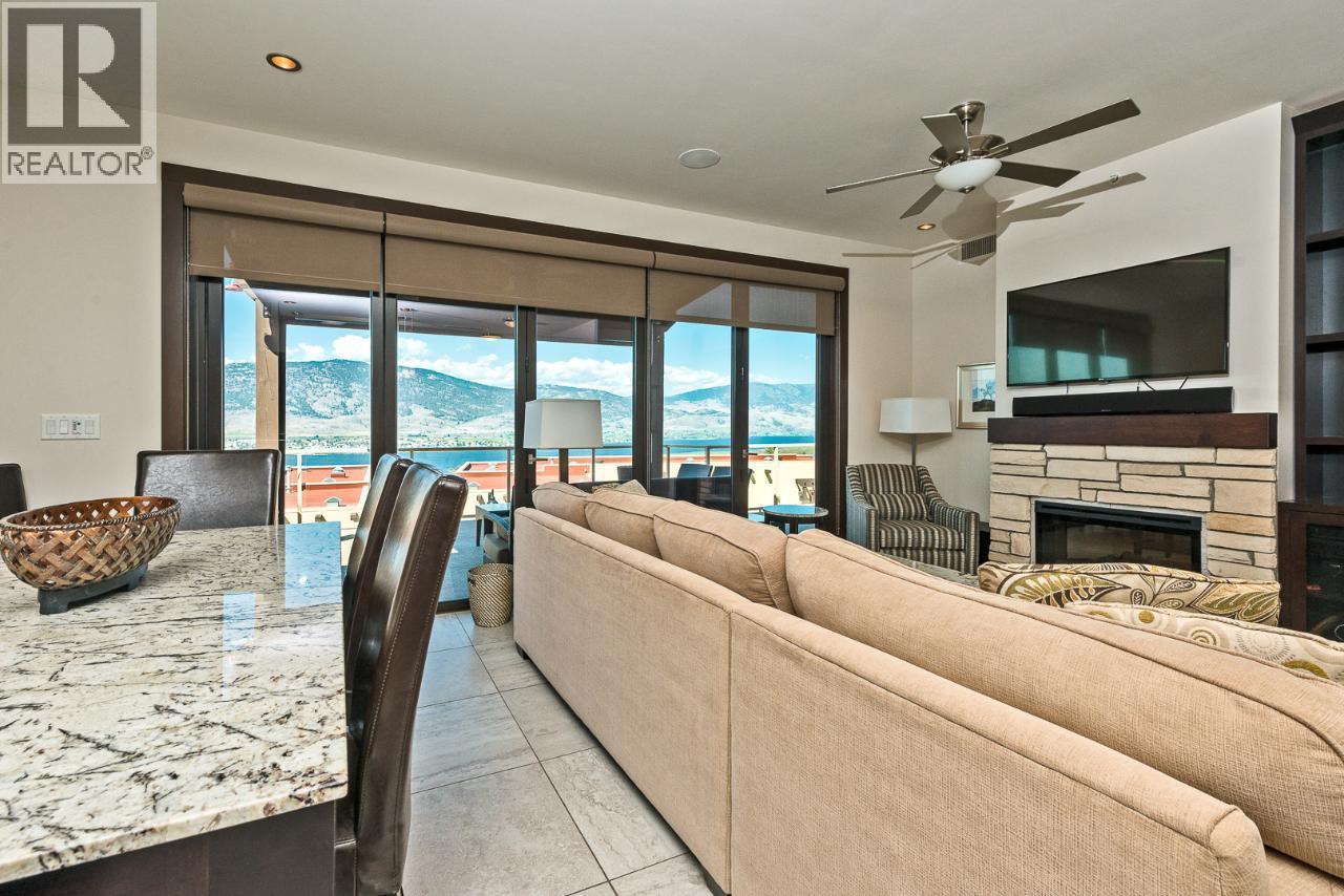 2000 Valleyview Drive Unit# 21, Osoyoos, BC - Indoor With Fireplace