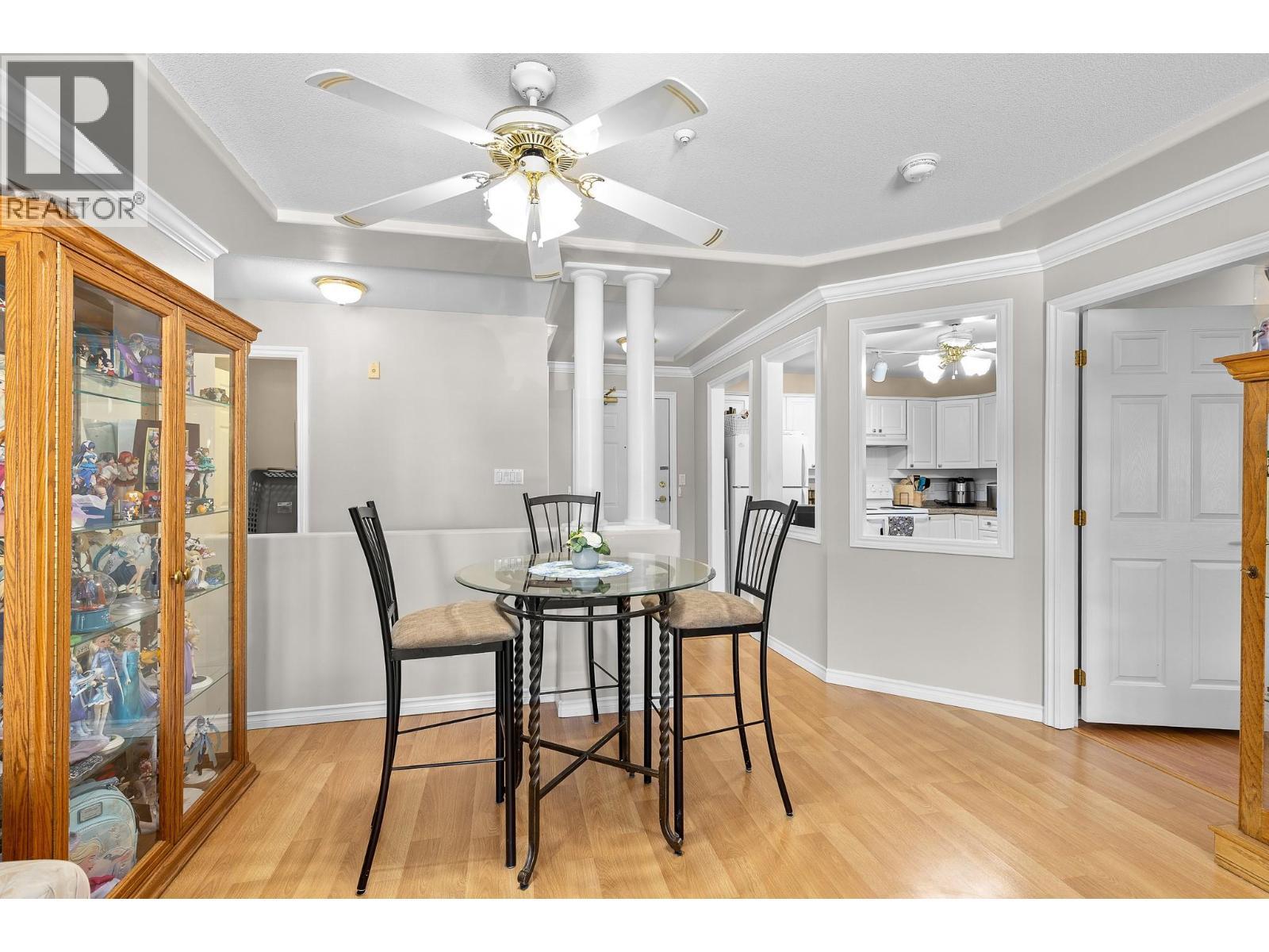 3300 Centennial Drive Unit# 204, Vernon, BC - Indoor Photo Showing Dining Room