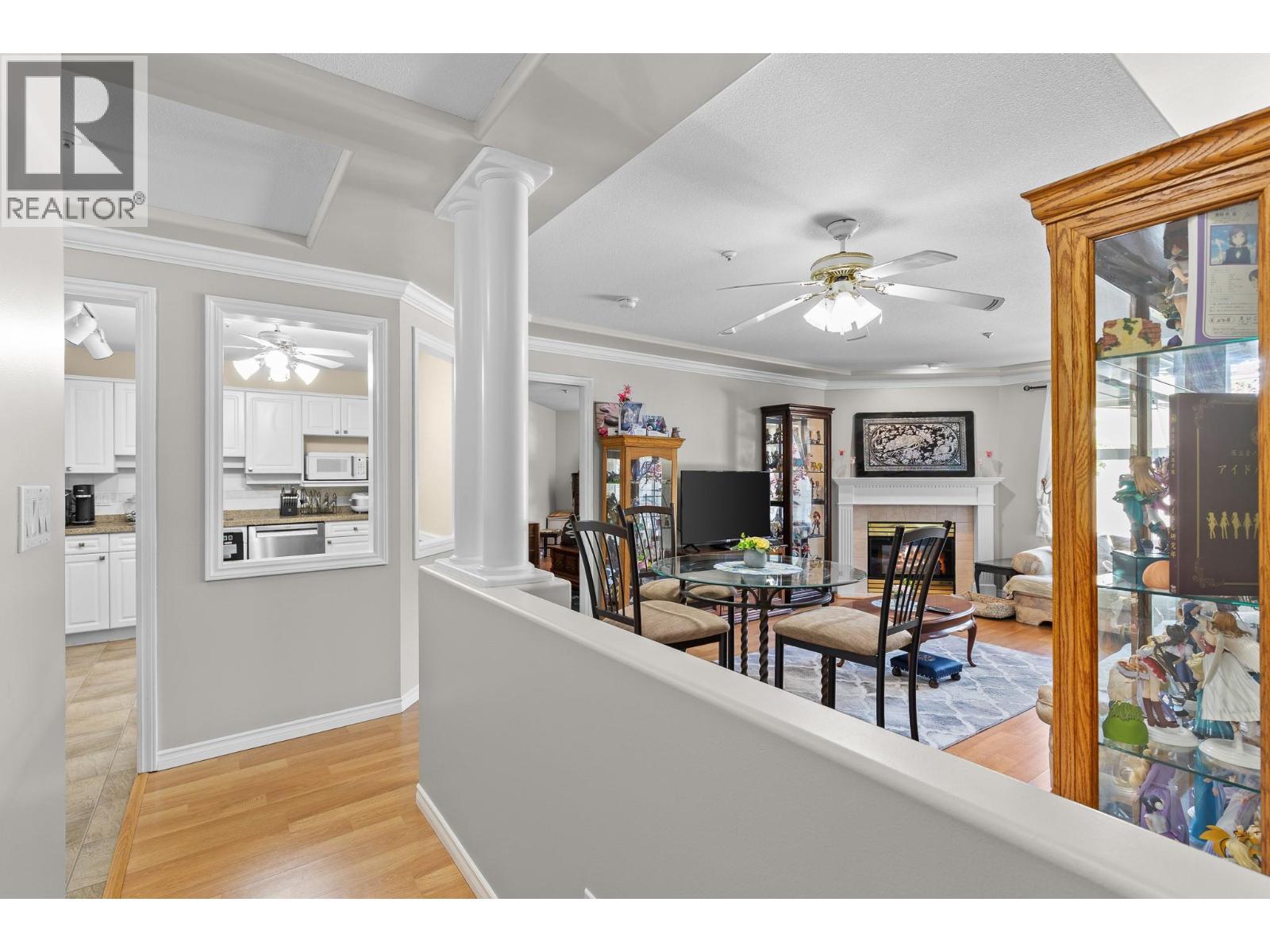 3300 Centennial Drive Unit# 204, Vernon, BC - Indoor With Fireplace
