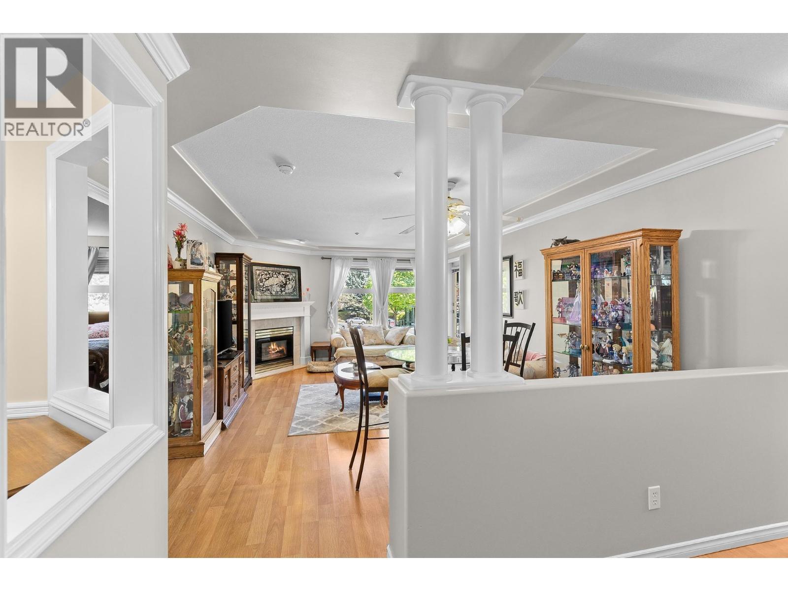 3300 Centennial Drive Unit# 204, Vernon, BC - Indoor With Fireplace