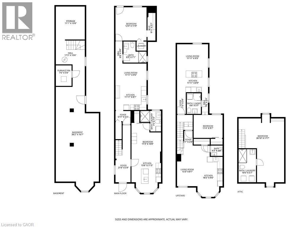 floorplans - 158 Hunter Street E, Hamilton, ON - Other