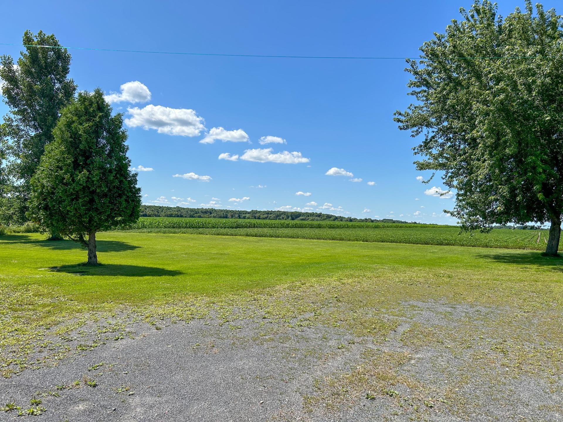 Courtyard - 386Z - 396Z Route 122, Saint-Guillaume, QC - Outdoor With View