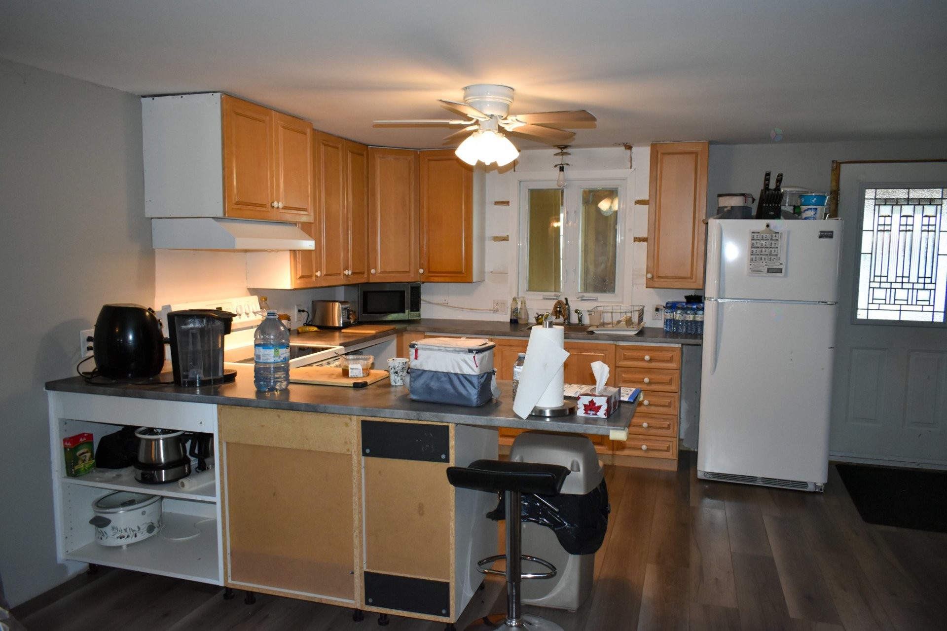 Kitchen - 386Z - 396Z Route 122, Saint-Guillaume, QC - Indoor Photo Showing Kitchen