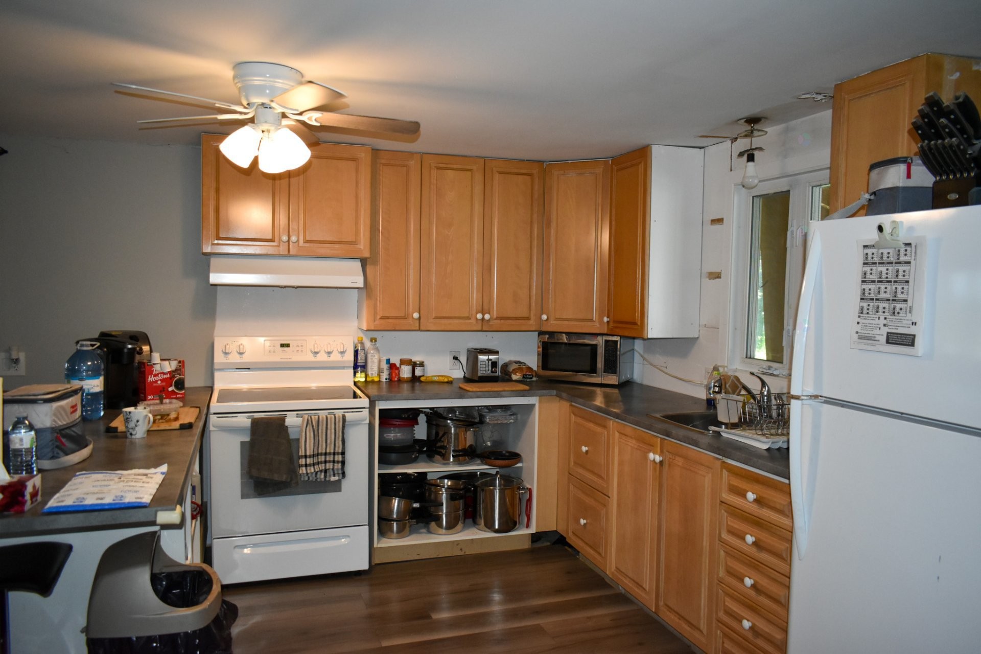 Kitchen - 386Z - 396Z Route 122, Saint-Guillaume, QC - Indoor Photo Showing Kitchen