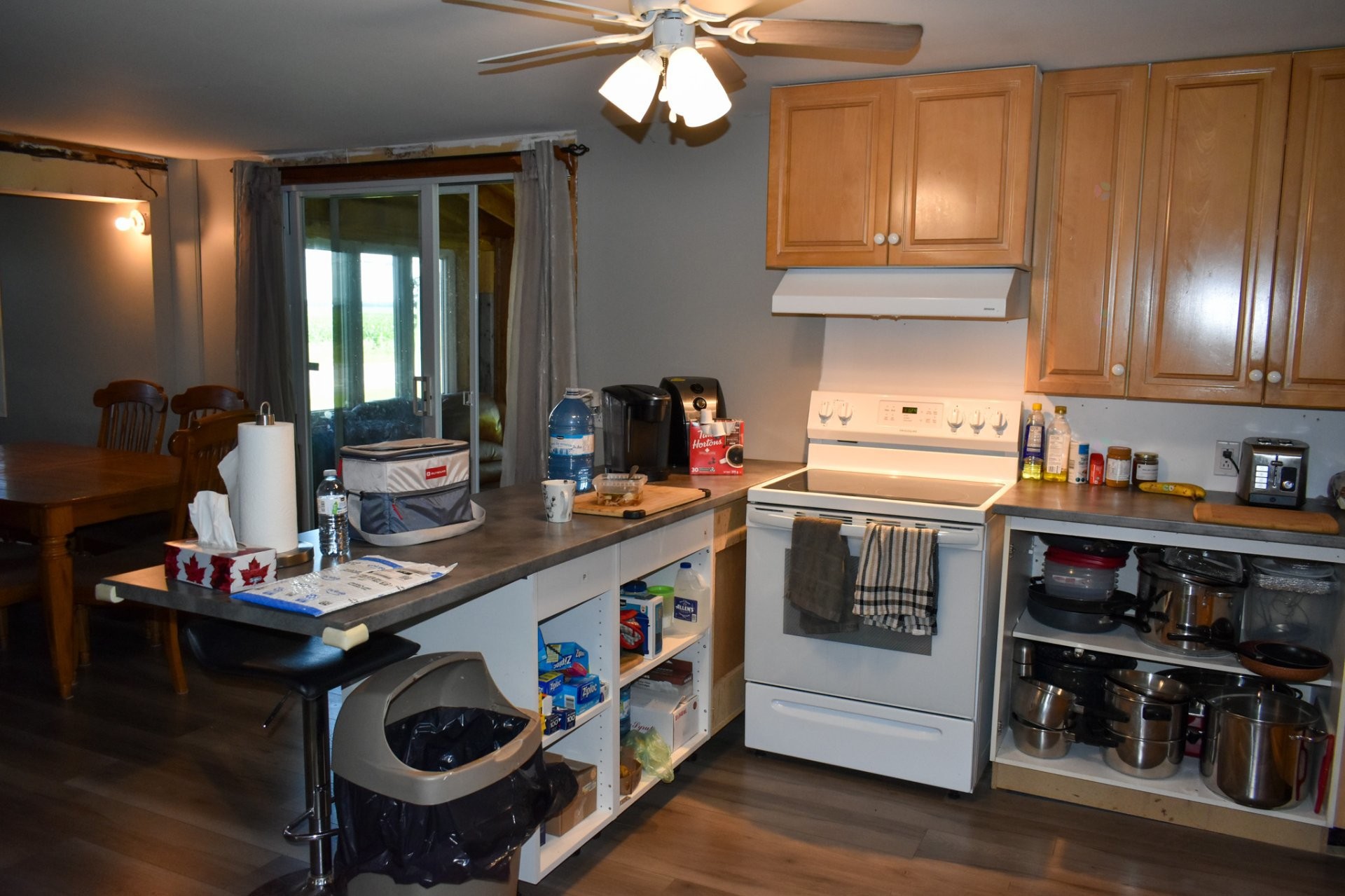 Kitchen - 386Z - 396Z Route 122, Saint-Guillaume, QC - Indoor Photo Showing Kitchen