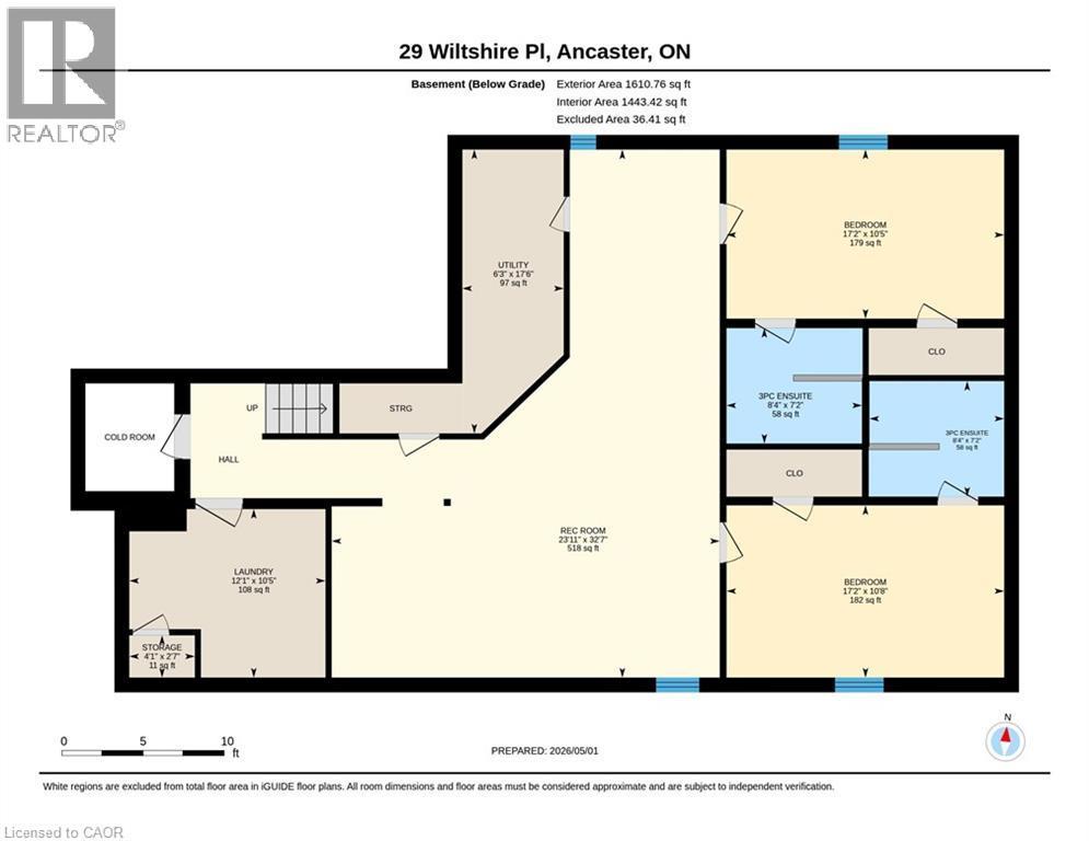 Floor plan - 29 Wiltshire Place, Ancaster, ON - Other