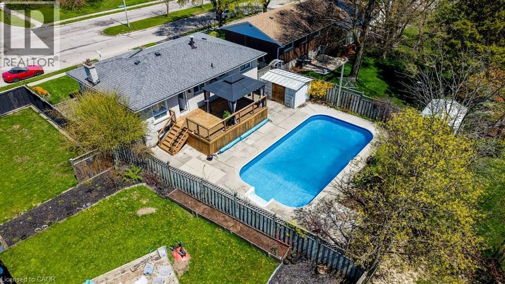 682 Glen Forrest Boulevard, Waterloo, ON - Outdoor With In Ground Pool With Deck Patio Veranda