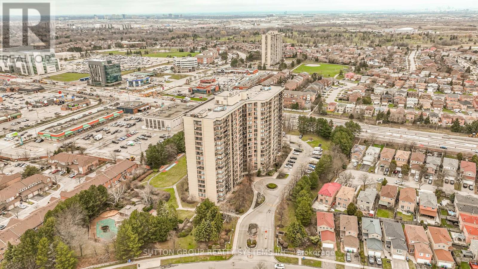 802 - 20 Cherrytree Drive, Brampton, ON - Outdoor With View