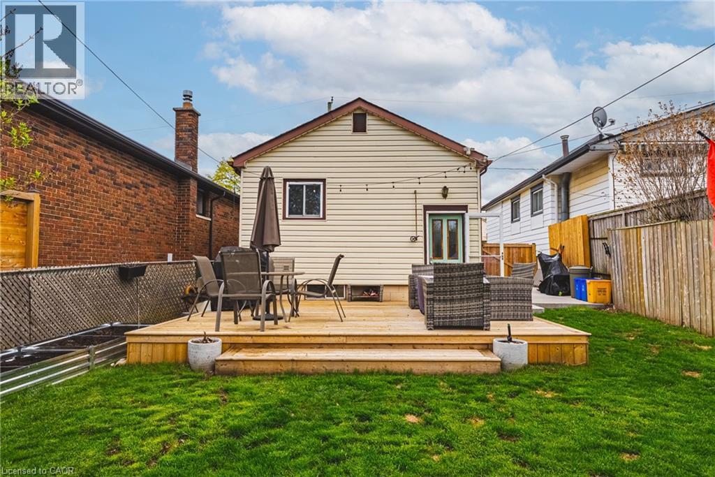 161 Ivon Avenue, Hamilton, ON - Outdoor With Deck Patio Veranda With Exterior