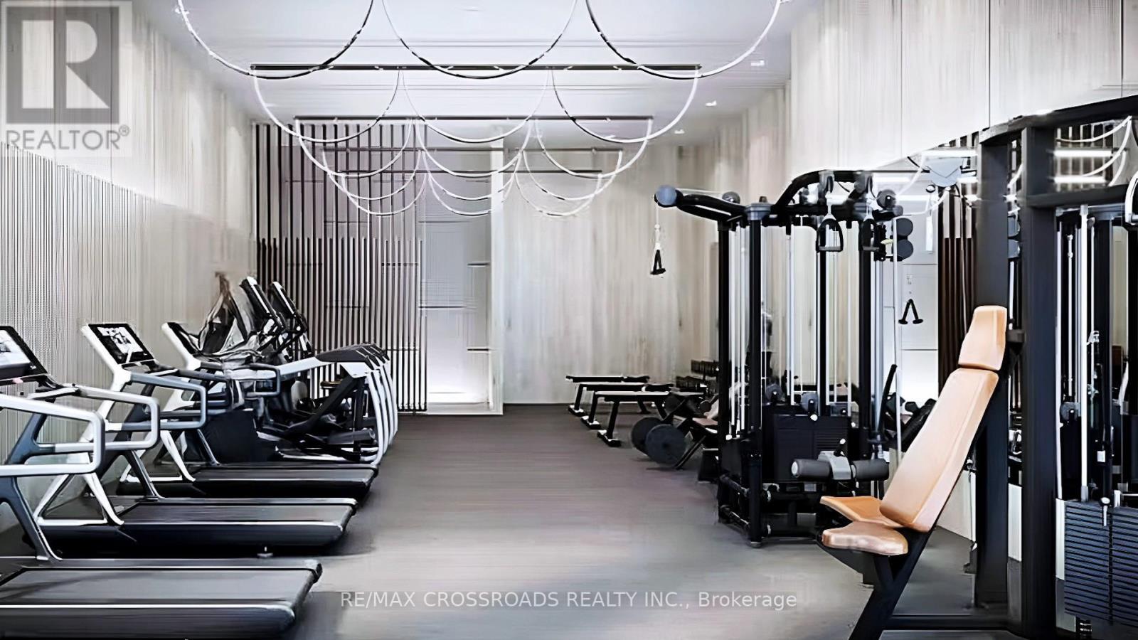 1506 - 1455 Celebration Drive, Pickering, ON - Indoor Photo Showing Gym Room