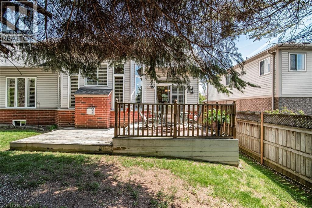 102 Moore Crescent, Ancaster, ON - Outdoor With Deck Patio Veranda