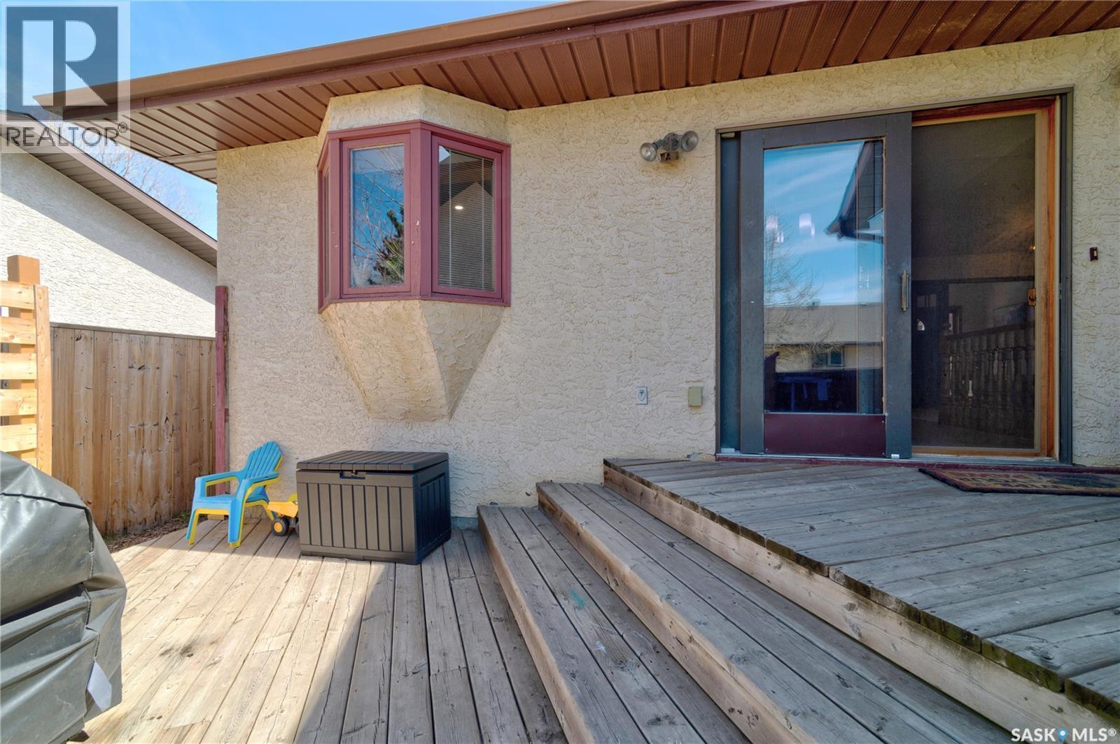 1434 Sidler Drive N, Regina, SK - Outdoor With Deck Patio Veranda With Exterior