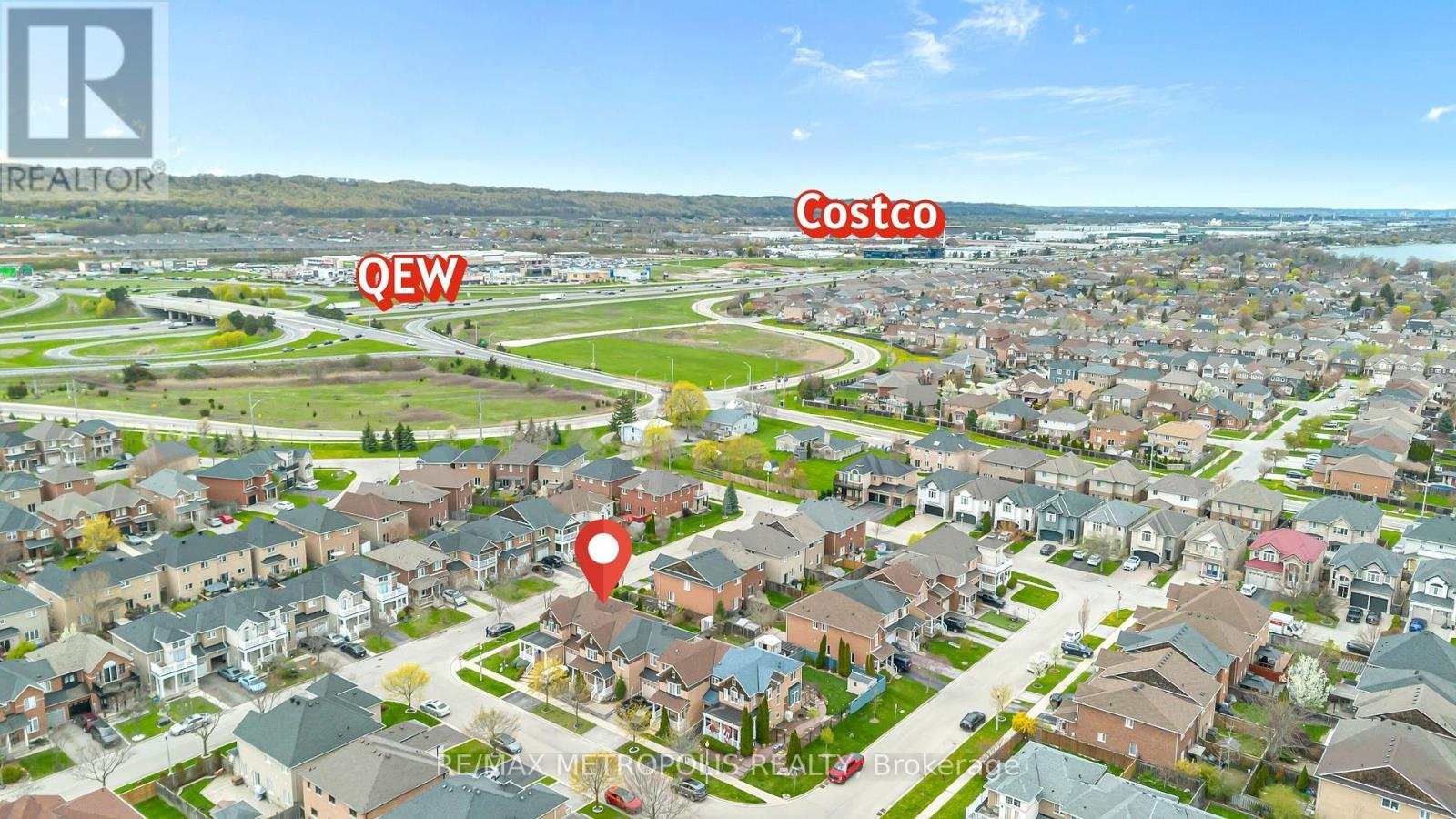 Ariel View - 5 Westhampton Way, Hamilton, ON - Outdoor With View