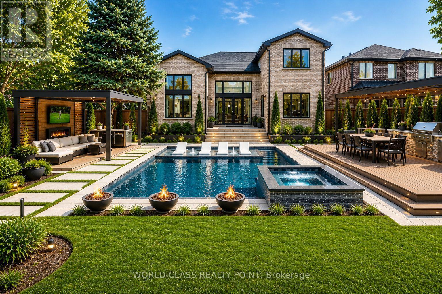 Pool Rendering Picture - 560 Woodview Road, Burlington, ON - Outdoor With In Ground Pool With Deck Patio Veranda
