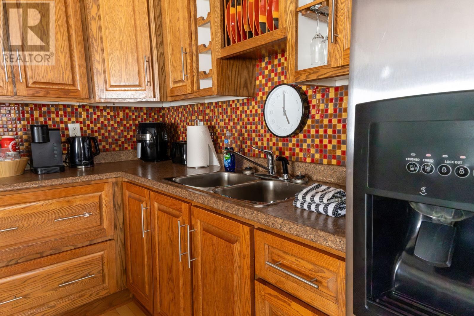 6 Spruce Lane, St Anthony, NL - Indoor Photo Showing Kitchen With Double Sink
