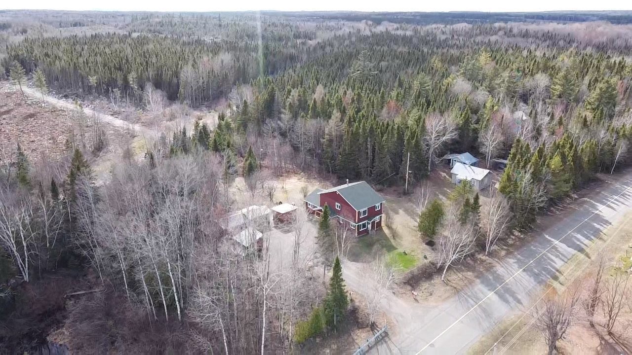 Photo aérienne - 42 Route 287, Mont-Carmel, QC - Outdoor With View