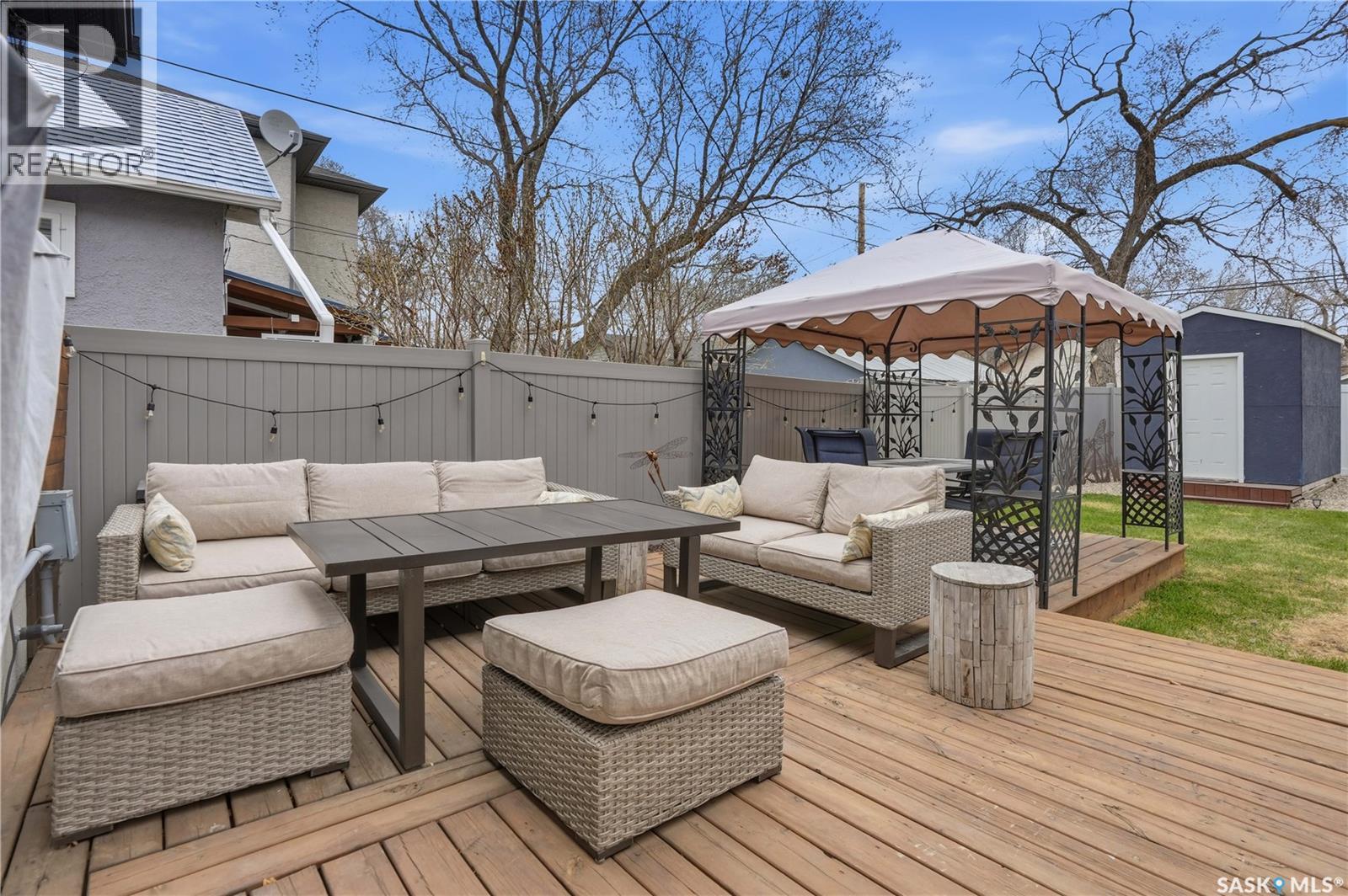 2155 Queen Street, Regina, SK - Outdoor With Deck Patio Veranda