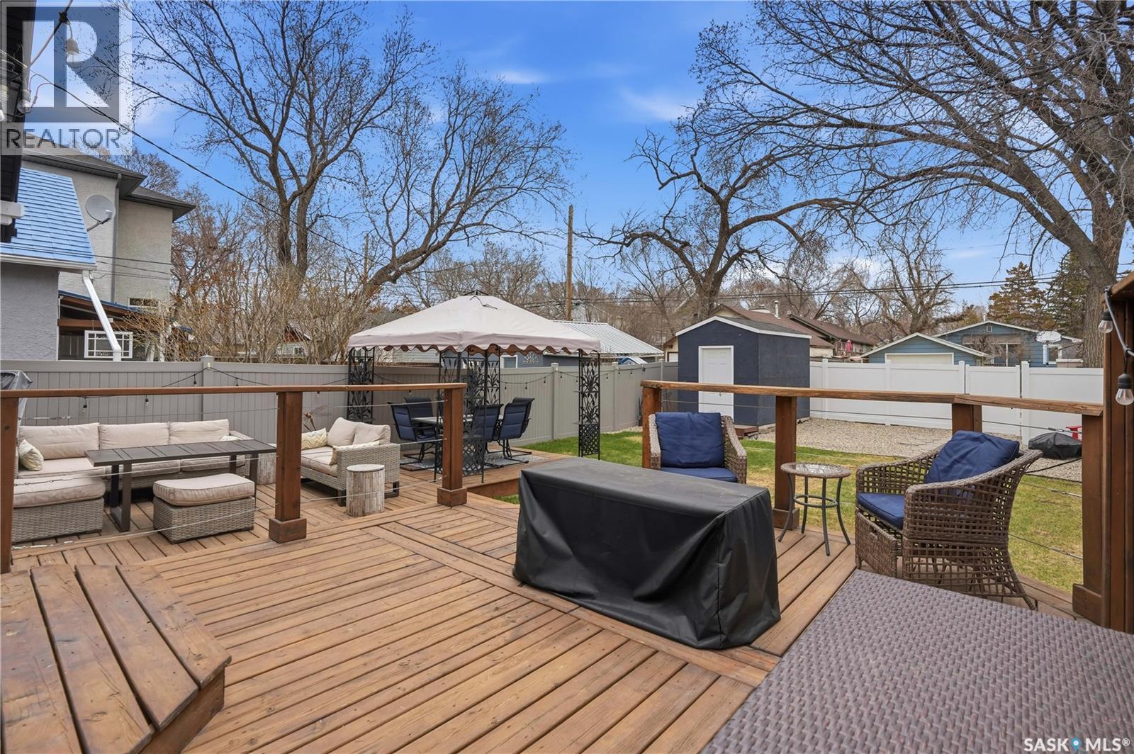 2155 Queen Street, Regina, SK - Outdoor With Deck Patio Veranda