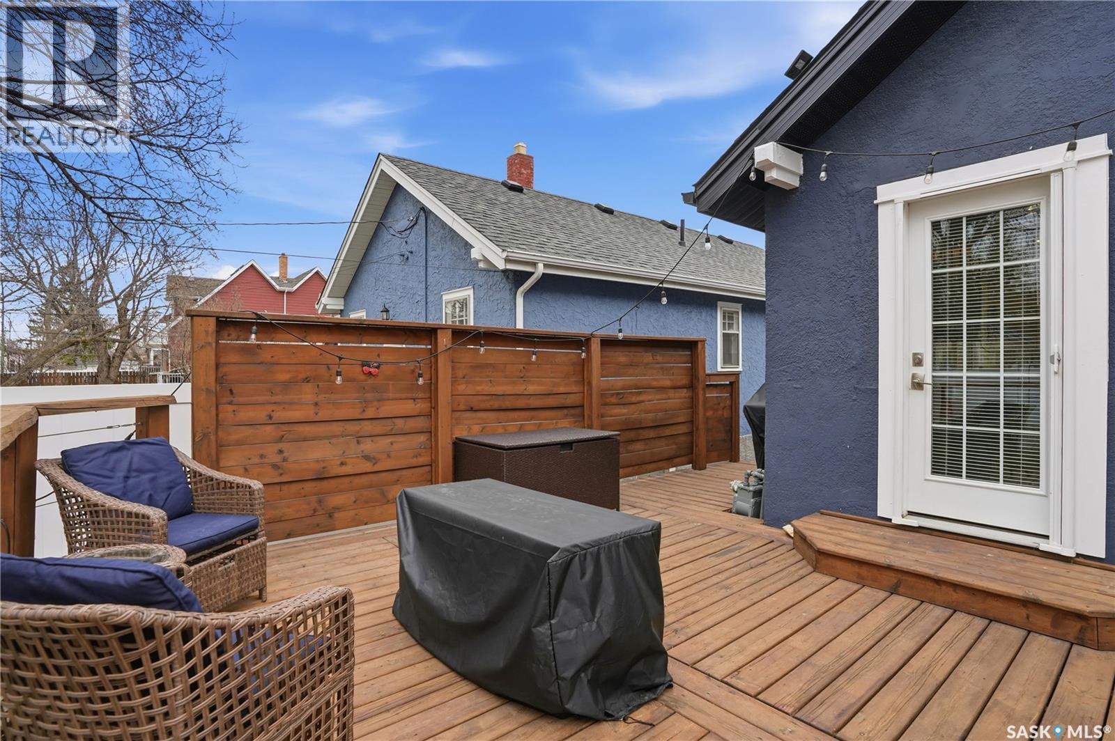 2155 Queen Street, Regina, SK - Outdoor With Deck Patio Veranda With Exterior