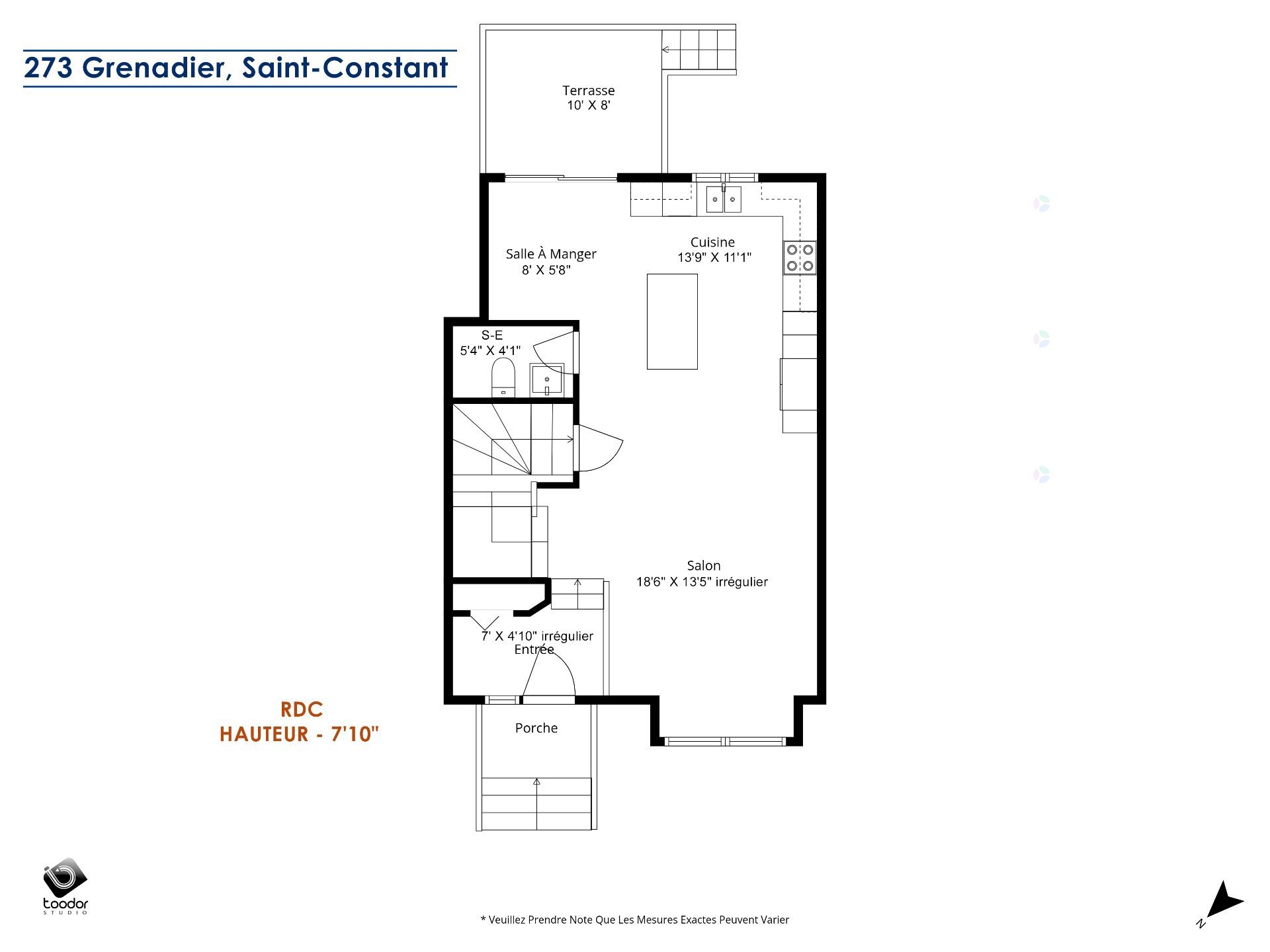 Plan (croquis) - 273 Rue Du Grenadier, Saint-Constant, QC - Other