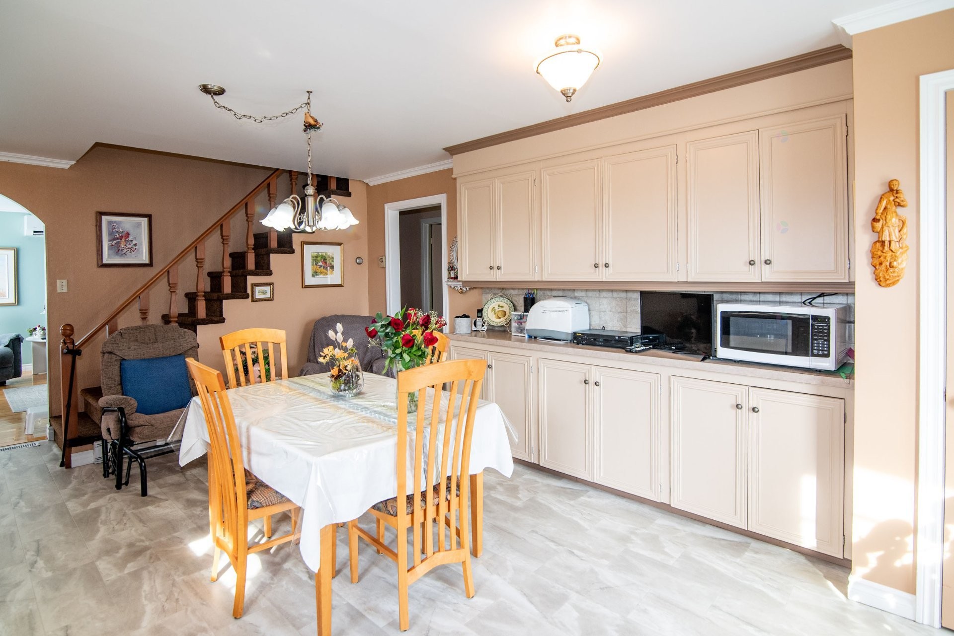 Kitchen - 602 4E Rang O., Saint-Pascal, QC - Indoor Photo Showing Dining Room
