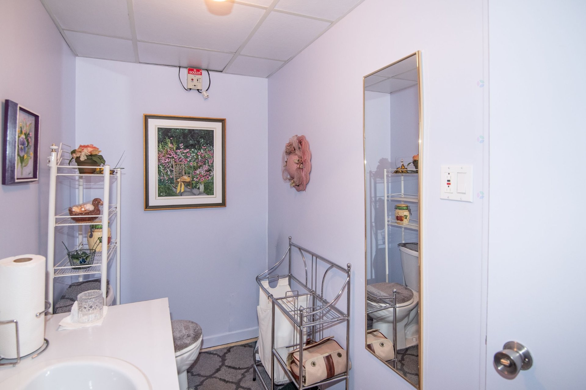 Powder room - 602 4E Rang O., Saint-Pascal, QC - Indoor Photo Showing Bathroom