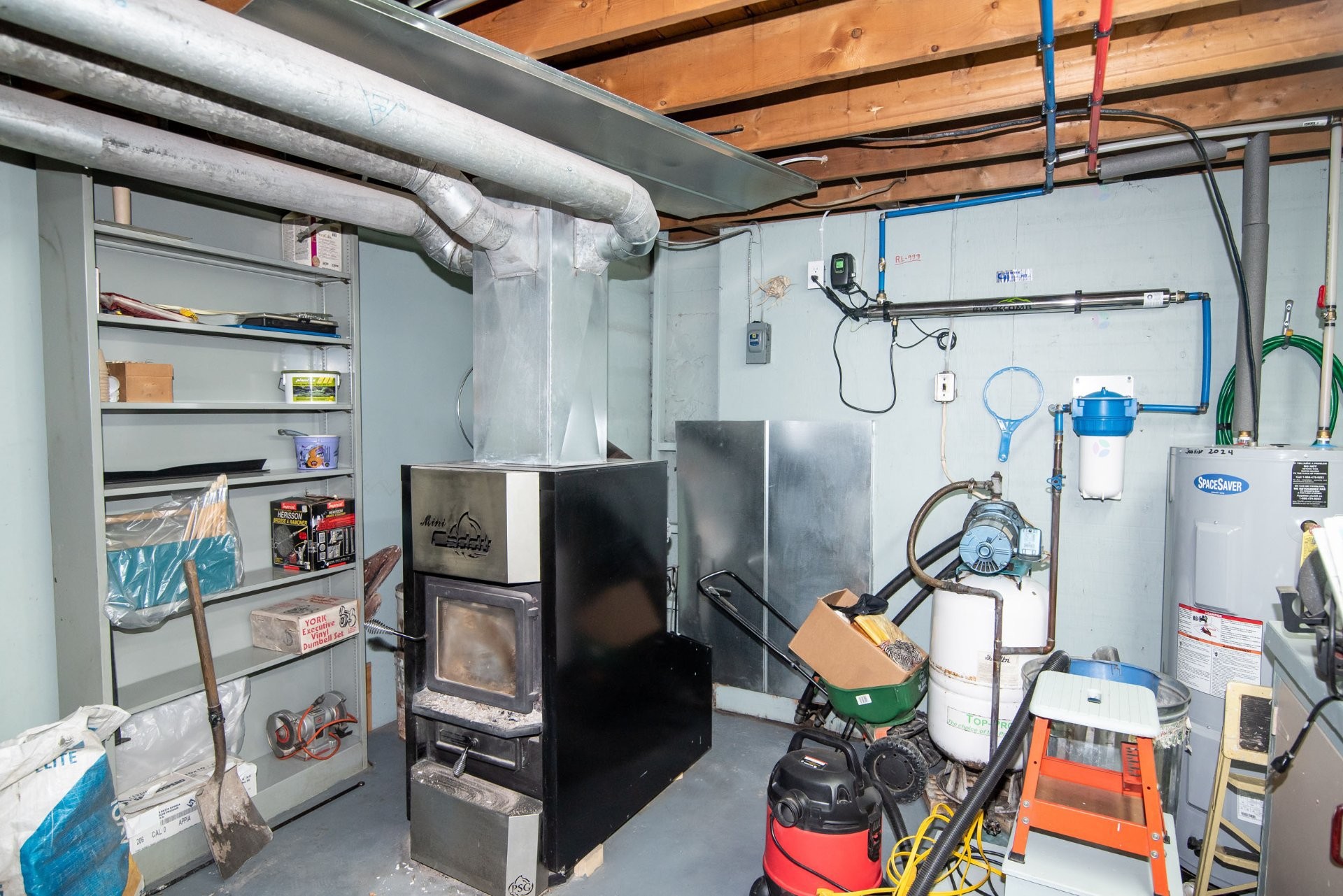 Basement - 602 4E Rang O., Saint-Pascal, QC - Indoor Photo Showing Basement