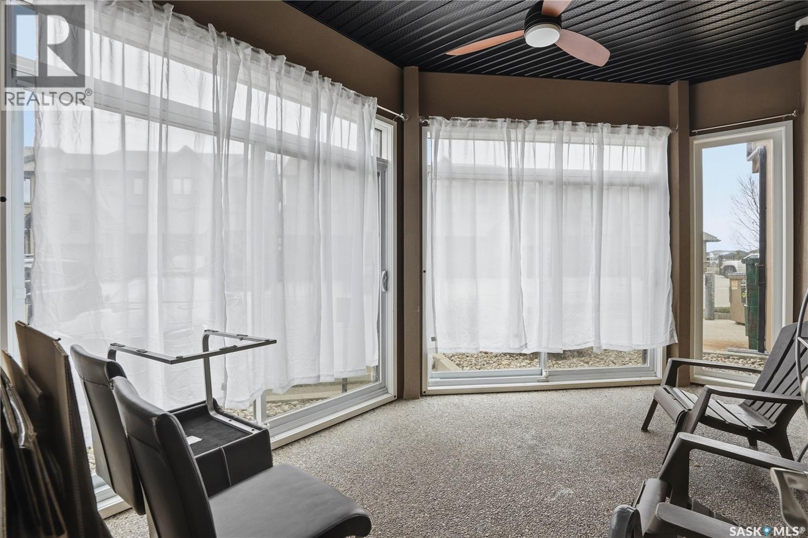 104 4891 Trinity Lane, Regina, SK - With Deck Patio Veranda With Exterior