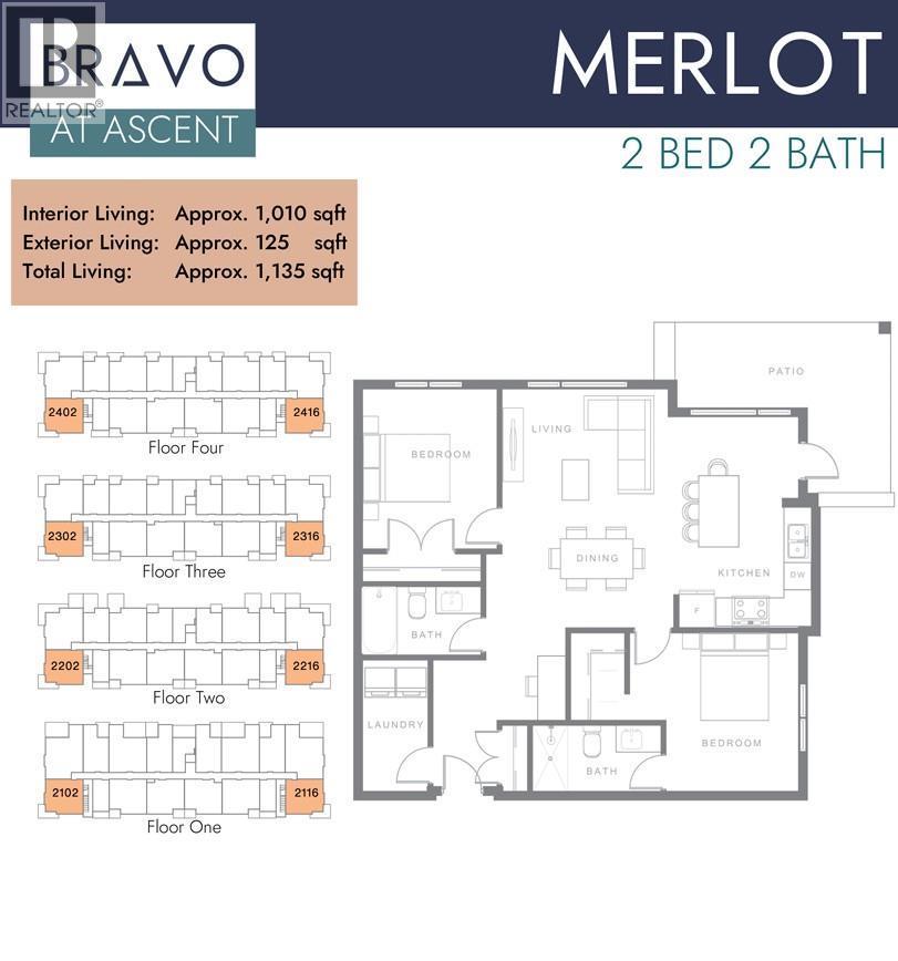 Floorplan - 1111 Frost Road Unit# 202, Kelowna, BC - Other