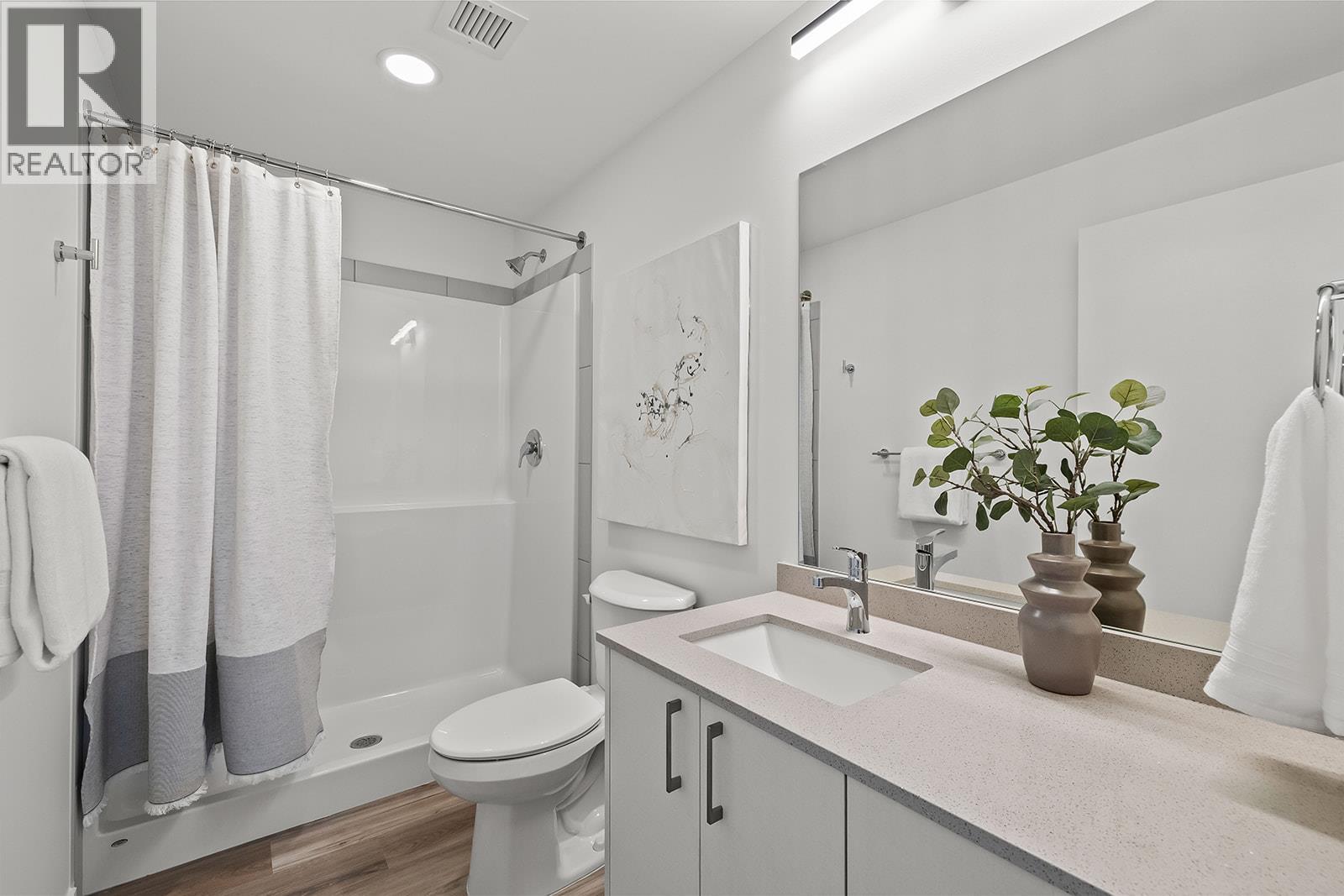 Primary Ensuite. Photos may be of a similar home in the community. - 1111 Frost Road Unit# 202, Kelowna, BC - Indoor Photo Showing Bathroom