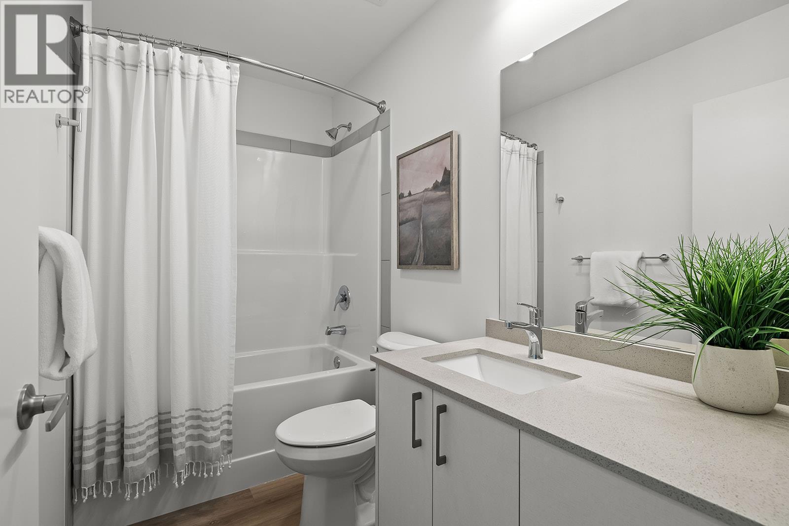 Second Bathroom. Photos may be of a similar home in the community. - 1057 Frost Road Unit# 418, Kelowna, BC - Indoor Photo Showing Bathroom