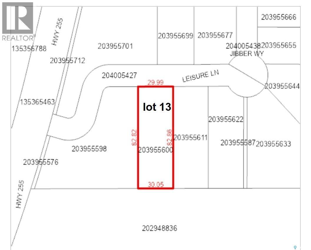Lots 13&14 Leisure Lane, Moose Range Rm No. 486, SK