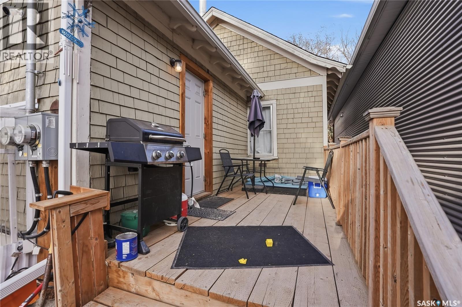 719 I Avenue S, Saskatoon, SK - Outdoor With Deck Patio Veranda With Exterior