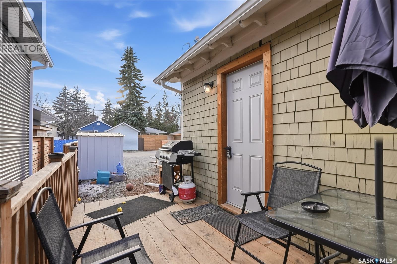 719 I Avenue S, Saskatoon, SK - Outdoor With Deck Patio Veranda With Exterior