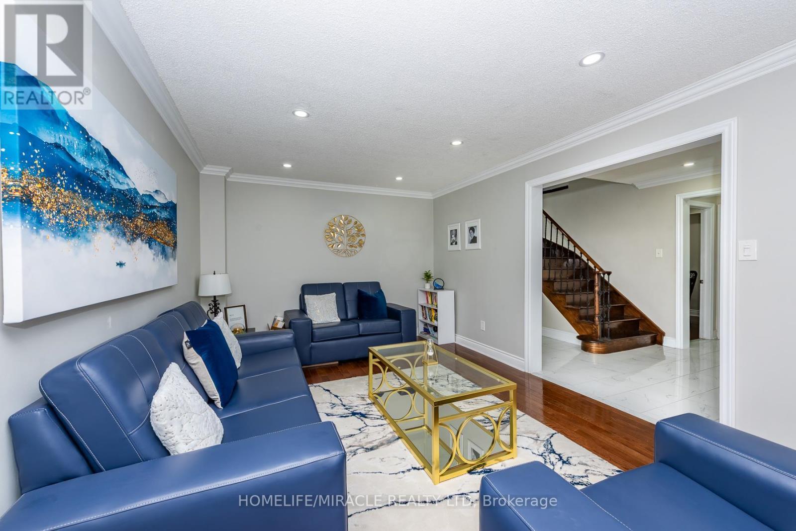 5457 Heritage Hills Boulevard, Mississauga, ON - Indoor Photo Showing Living Room