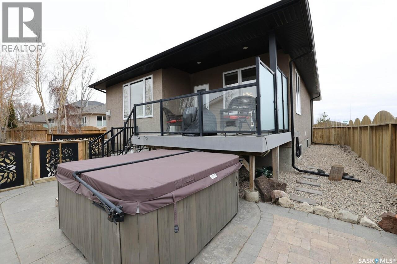 225 Willow Ridge Drive, Pilot Butte, SK - Outdoor With Deck Patio Veranda With Exterior