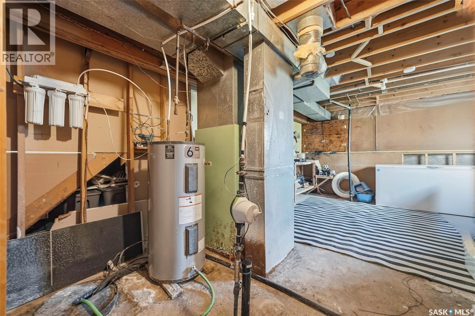 324 Norreys Street, Drake, SK - Indoor Photo Showing Basement