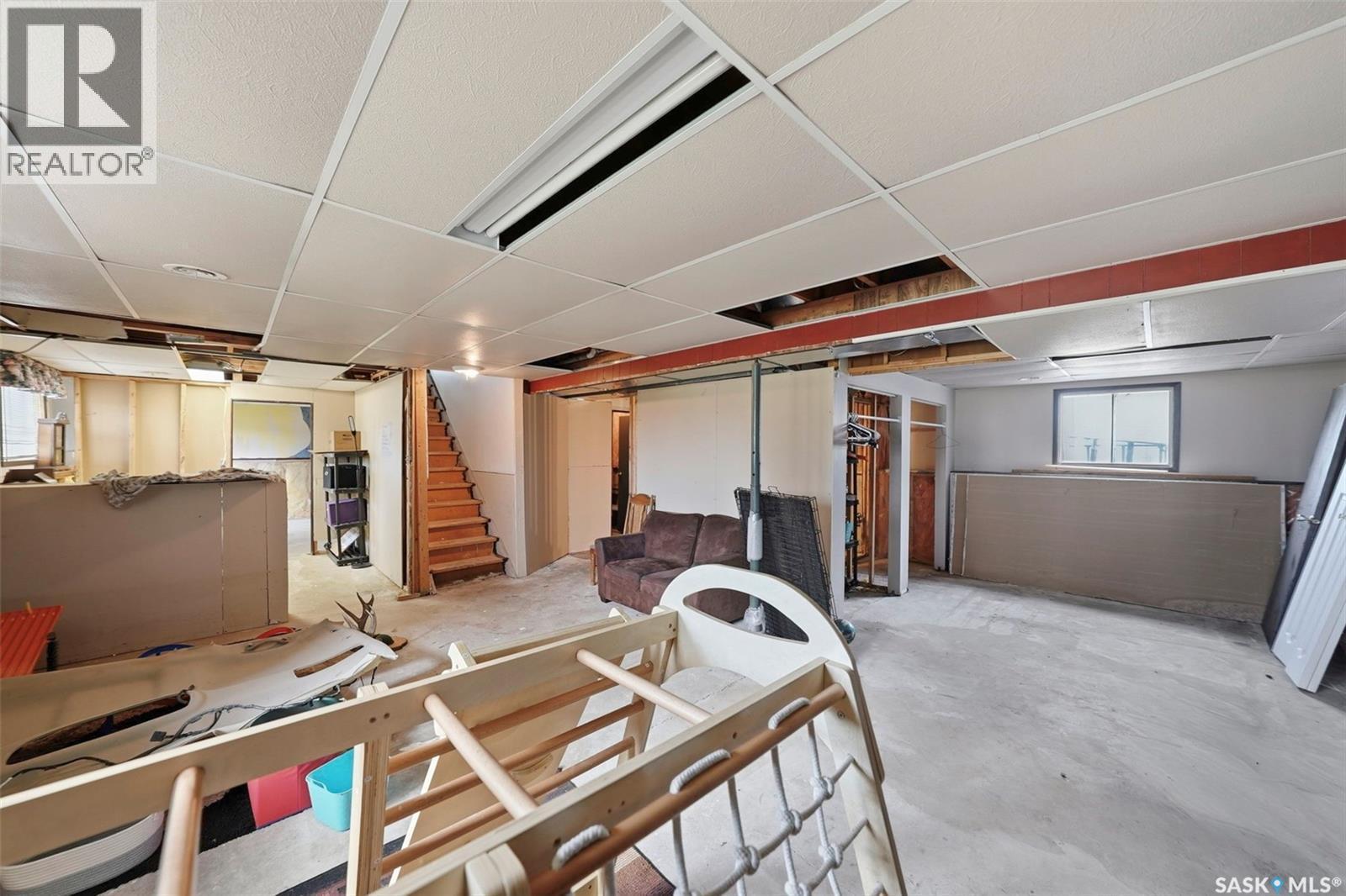 324 Norreys Street, Drake, SK - Indoor Photo Showing Basement