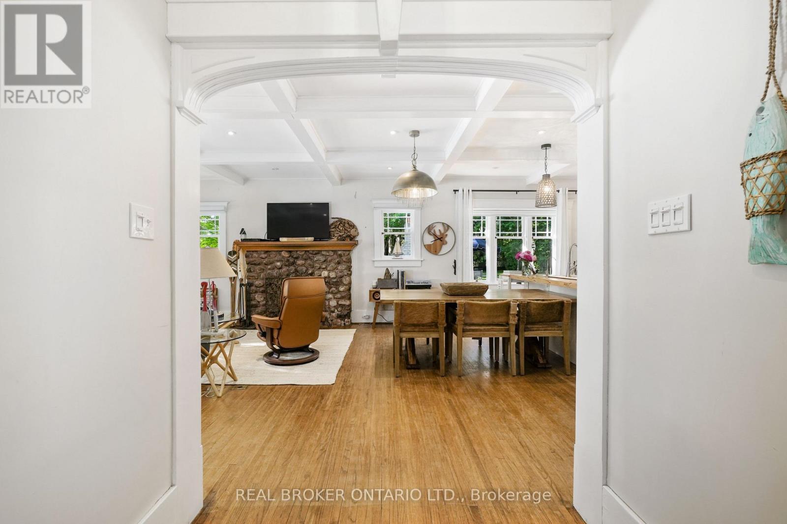 2021 Third Line, Douro-Dummer, ON - Indoor With Fireplace